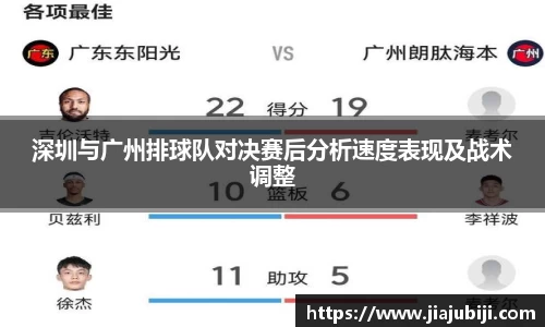 深圳与广州排球队对决赛后分析速度表现及战术调整